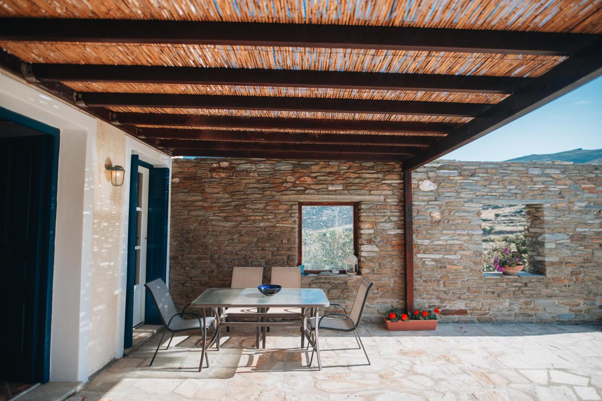 Villa Il Paradiso Andros Gavrio Exterior photo
