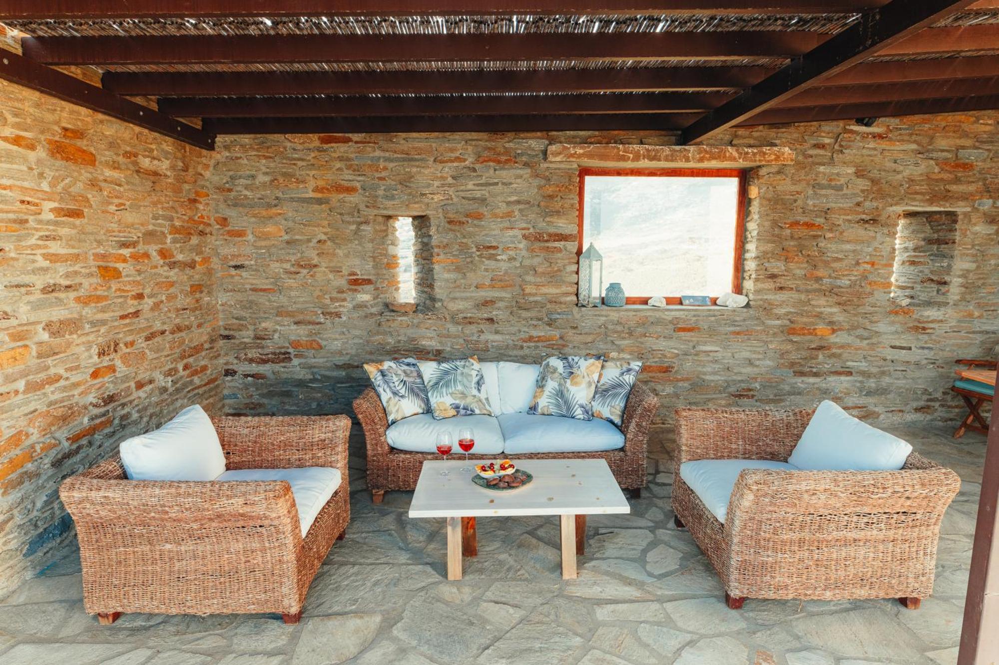 Villa Il Paradiso Andros Gavrio Exterior photo
